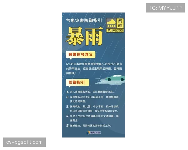 气象部门提示，本轮中超多场比赛将在降雨天气条件下进行